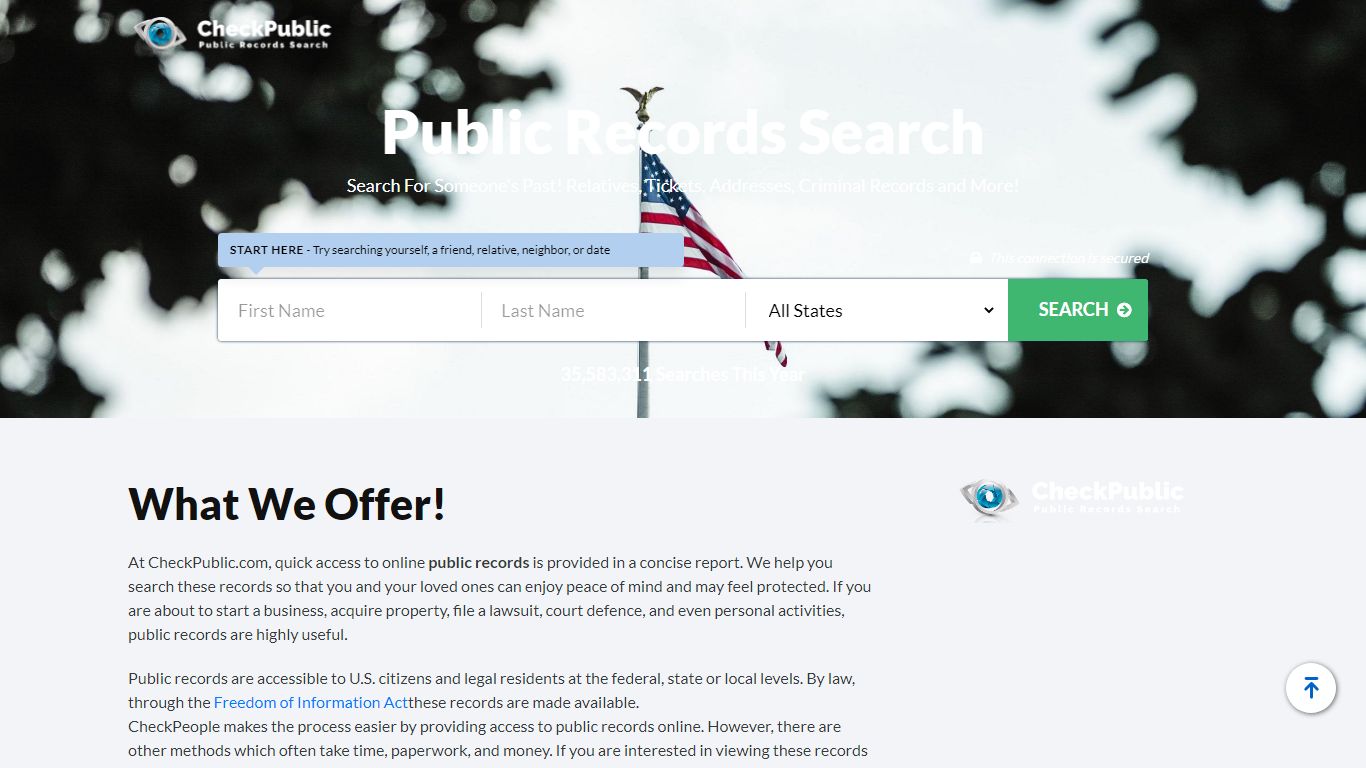 Online Public Records Search | CheckPublic.com